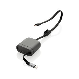 Chargers & Cables Spira RCS recycled retractable 100W fast charging cable