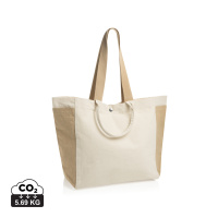 Canvas BEAU AWARE™ 400gsm recycled canvas all-round shopper